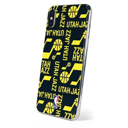 NBA Utah Jazz Blast iPhone X Skin