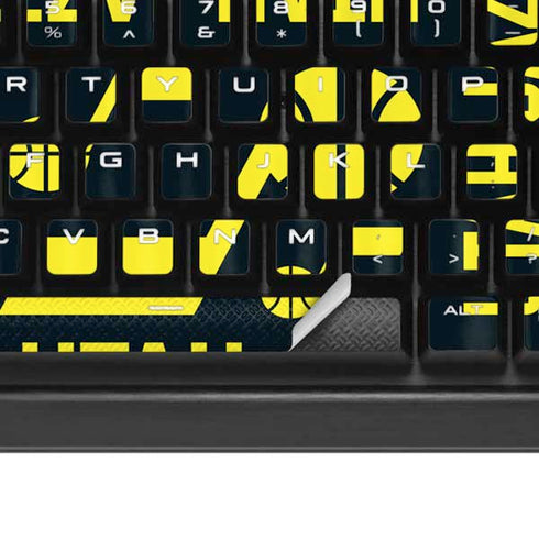 NBA Utah Jazz Blast K95 RGB PLATINUM Mechanical Gaming Keyboard Skin