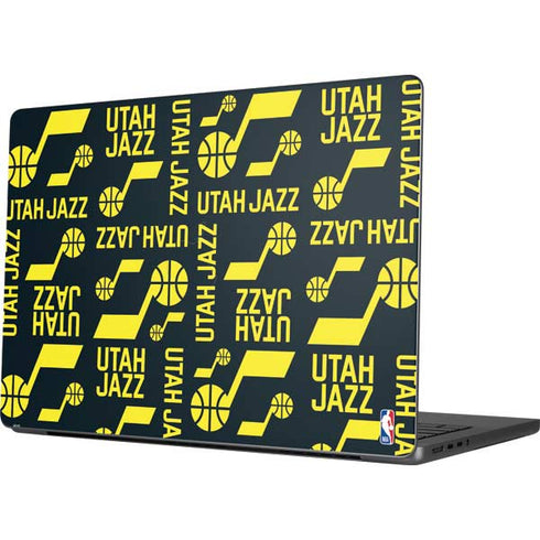 NBA Utah Jazz Blast MacBook Pro 14in (2021-24) Skin