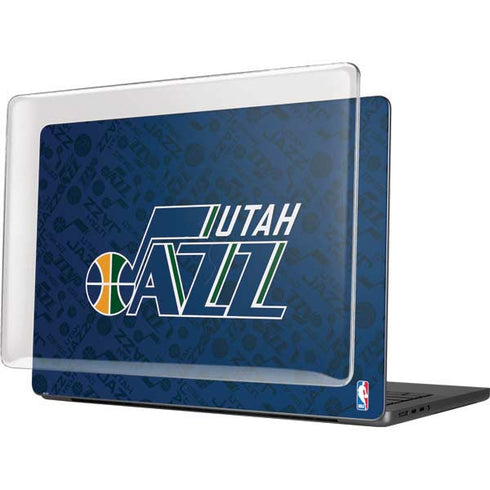 NBA Utah Jazz Blast MacBook Pro 14in (2021-24) Case plus Skin