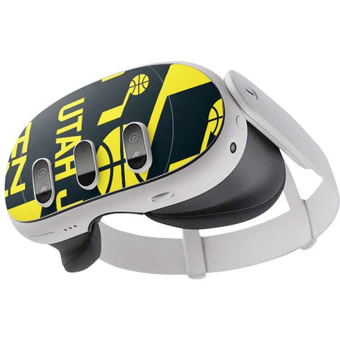 NBA Utah Jazz Blast Meta Quest 3 Skin