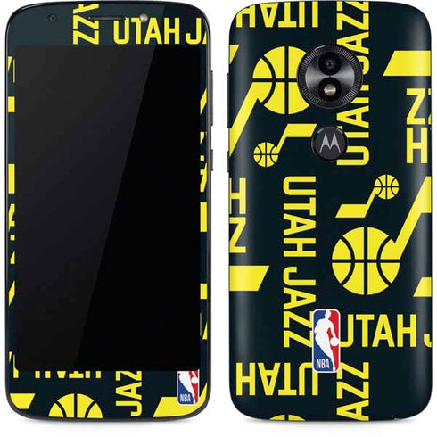 NBA Utah Jazz Blast Moto E5 Play Skin
