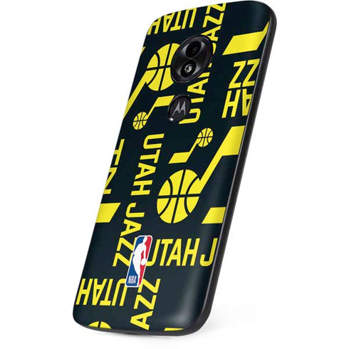 NBA Utah Jazz Blast Moto E5 Play Skin