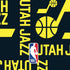 NBA Utah Jazz Blast Moto E5 Play Skin