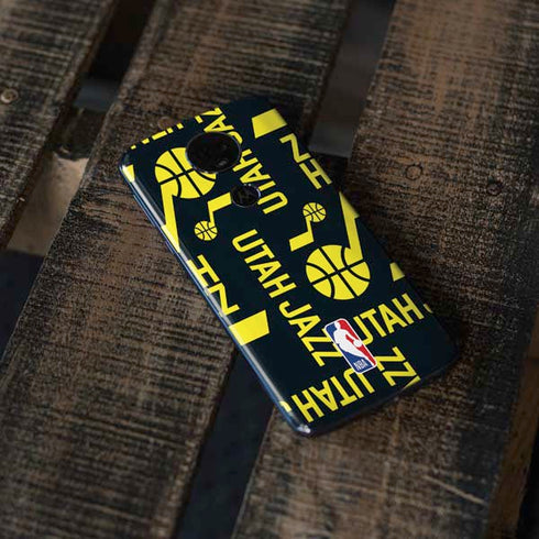 NBA Utah Jazz Blast Moto E5 Plus Skin