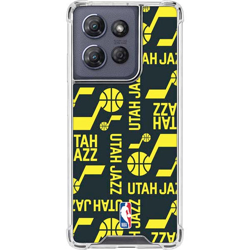 NBA Utah Jazz Blast Moto G 5G (2025) Clear Case