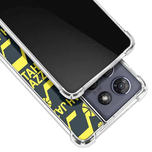 NBA Utah Jazz Blast Moto G 5G (2025) Clear Case