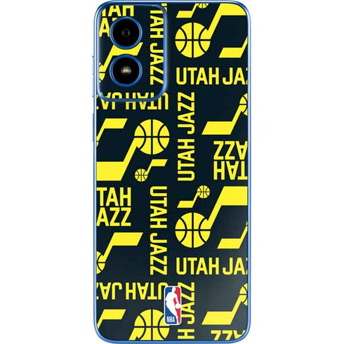 NBA Utah Jazz Blast Moto G Play 4G (2024) Skin