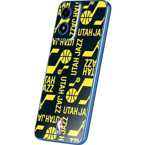 NBA Utah Jazz Blast Moto G Play 4G (2024) Skin