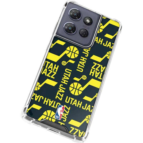 NBA Utah Jazz Blast Moto G Stylus 5G (2025) Clear Case
