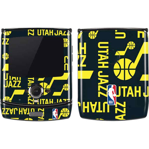 NBA Utah Jazz Blast Motorola RAZR Skin