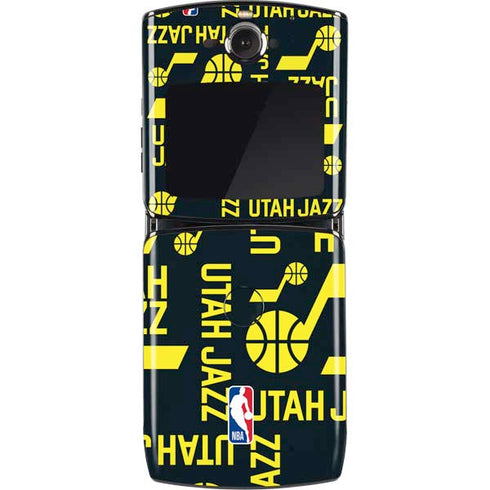 NBA Utah Jazz Blast Motorola RAZR Skin