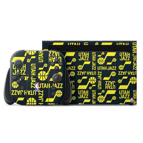 NBA Utah Jazz Blast Nintendo Switch 2 (2025) with Joy-Con Skin
