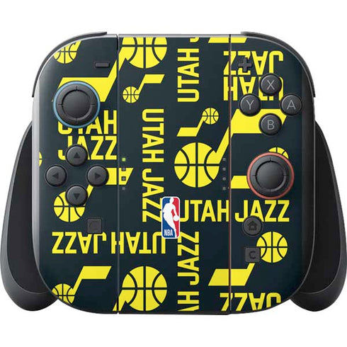 NBA Utah Jazz Blast Nintendo Switch 2 (2025) with Joy-Con Skin