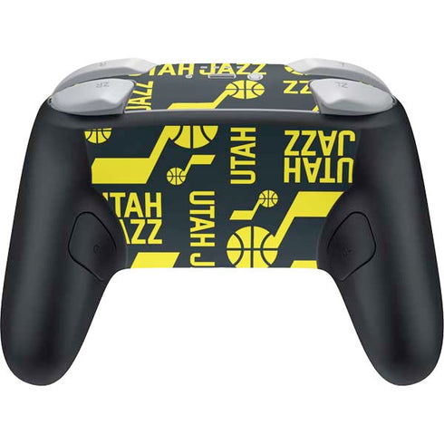 NBA Utah Jazz Blast Nintendo Switch 2 (2025) Pro Controller Skin