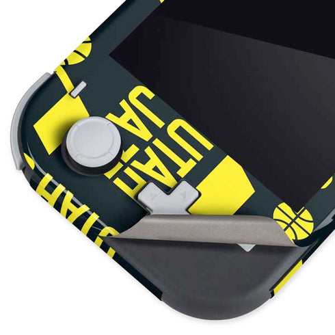 NBA Utah Jazz Blast Nintendo Switch Lite Skin