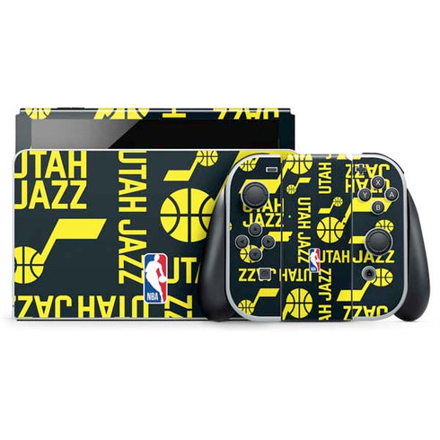NBA Utah Jazz Blast Nintendo Skins