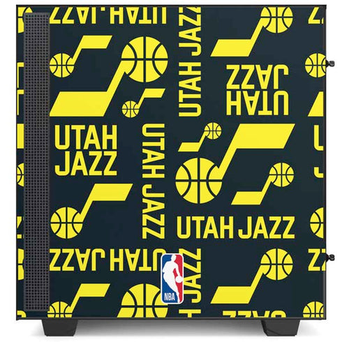 NBA Utah Jazz Blast NZXT H510 Compact ATX Mid-Tower Case Skin