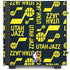 NBA Utah Jazz Blast NZXT H510 Compact ATX Mid-Tower Case Skin