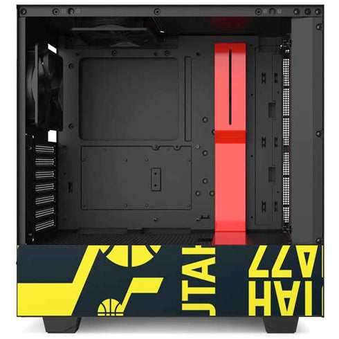 NBA Utah Jazz Blast NZXT H510 Compact ATX Mid-Tower Case Skin