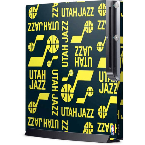 NBA Utah Jazz Blast Playstation 3 & PS3 Slim Skin