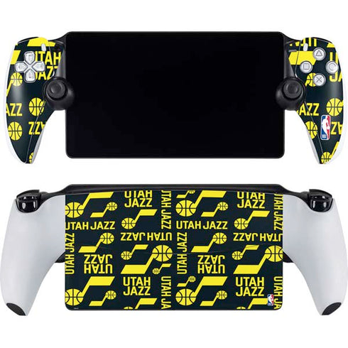 NBA Utah Jazz Blast PlayStation Portal Remote Player Skin