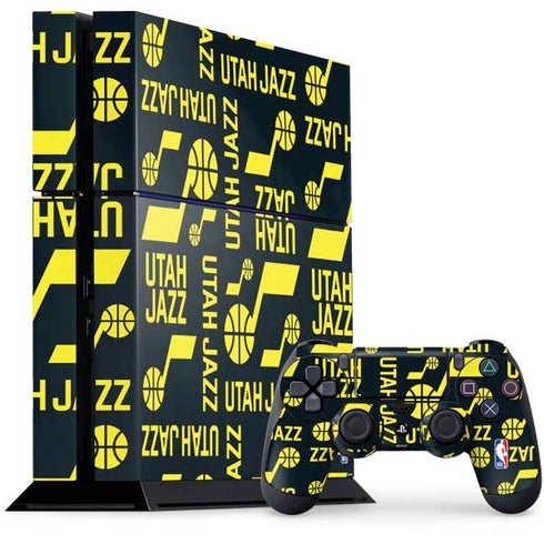 NBA Utah Jazz Blast PlayStation PS4 Skins