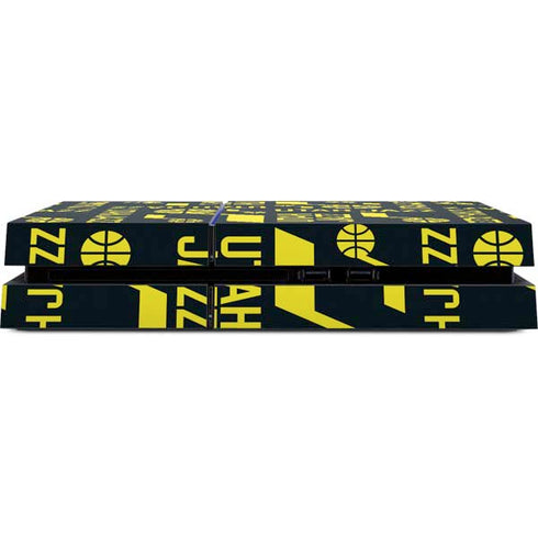 NBA Utah Jazz Blast PS4 Console Skin