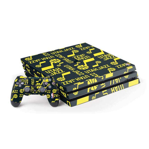 NBA Utah Jazz Blast PlayStation PS4 Skins