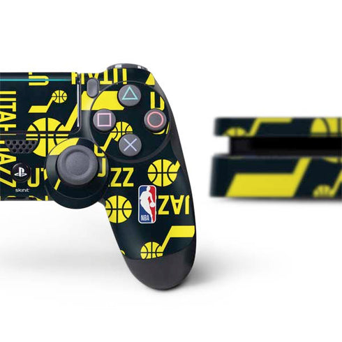 NBA Utah Jazz Blast PS4 Slim Bundle Skin