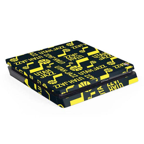 NBA Utah Jazz Blast PS4 Slim Skin