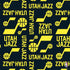 NBA Utah Jazz Blast PS4 Slim Skin