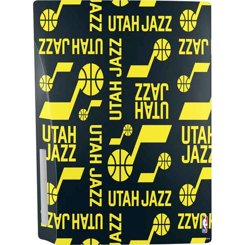NBA Utah Jazz Blast PS5 Console Skin