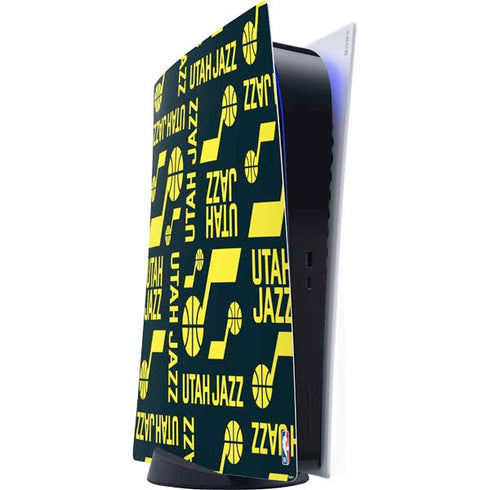 NBA Utah Jazz Blast PS5 Digital Edition Console Skin
