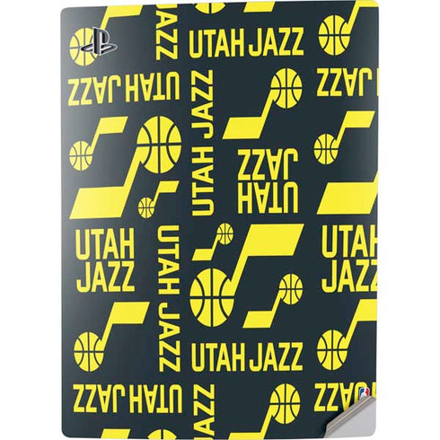 NBA Utah Jazz Blast PS5 Digital Edition Console Skin