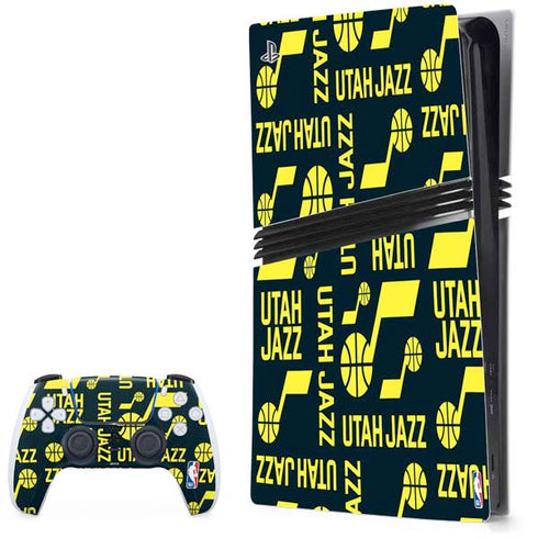 NBA Utah Jazz Blast PS5 Pro Bundle Skin