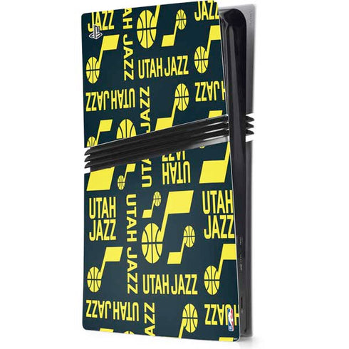 NBA Utah Jazz Blast PS5 Pro Console Skin