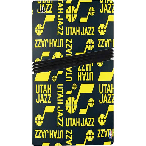 NBA Utah Jazz Blast PS5 Pro Console Skin
