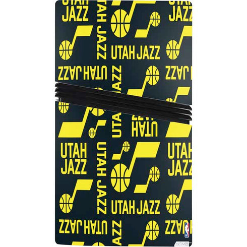 NBA Utah Jazz Blast PS5 Pro Console Skin