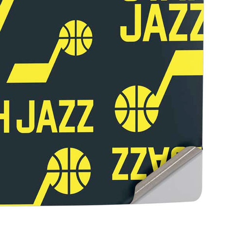 NBA Utah Jazz Blast PS5 Pro Disk Console Skin