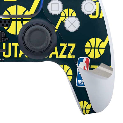 NBA Utah Jazz Blast PS5 Slim Digital Edition Bundle Skin