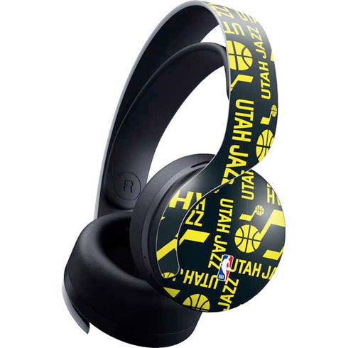 NBA Utah Jazz Blast PULSE 3D Wireless Headset for PS5 Skin