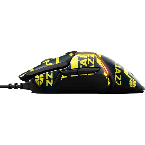 NBA Utah Jazz Blast SteelSeries Rival 600 Gaming Mouse Skin