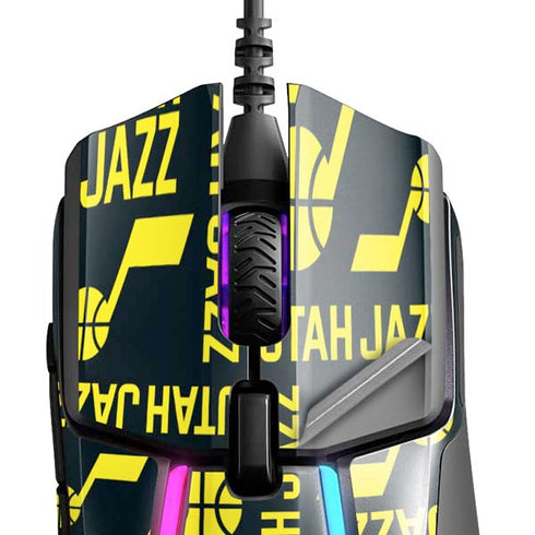 NBA Utah Jazz Blast SteelSeries Rival 600 Gaming Mouse Skin