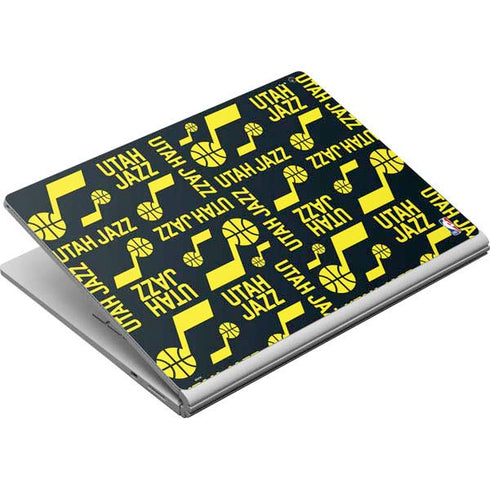 NBA Utah Jazz Blast Surface Book Skin