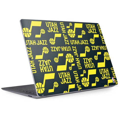 NBA Utah Jazz Blast Surface Laptop 3 13.5in Skin