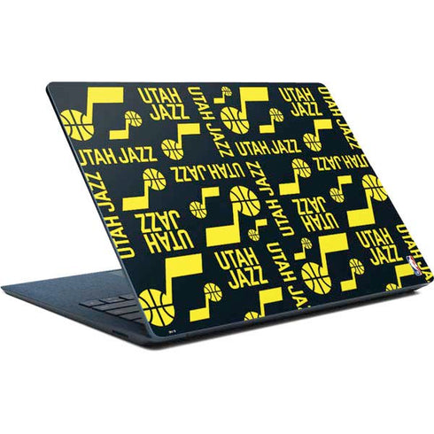 NBA Utah Jazz Blast Surface Laptop Skin