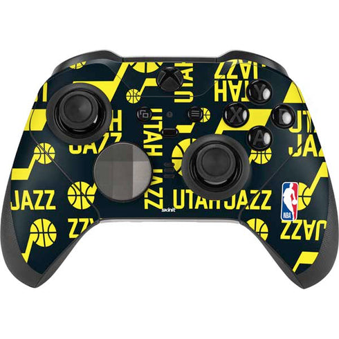 NBA Utah Jazz Blast Xbox Elite Wireless Controller Series 2 Skin
