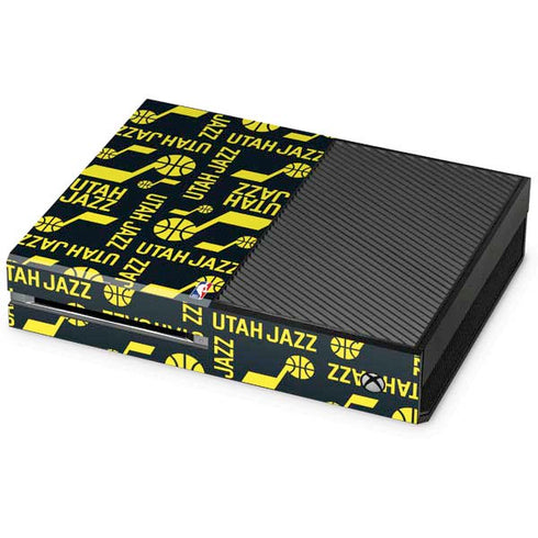 NBA Utah Jazz Blast Xbox One Console Skin