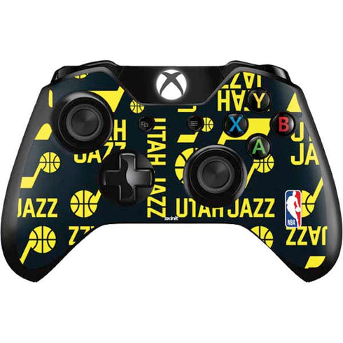 NBA Utah Jazz Blast Xbox One Controller Skin